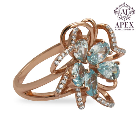 Silver Ladies Ring