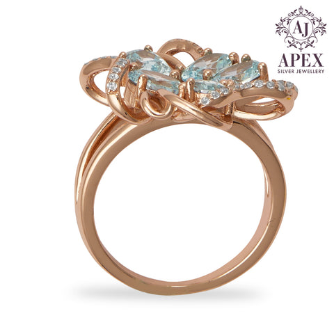 Silver Ladies Ring