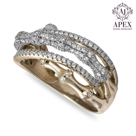 Silver Ladies Ring