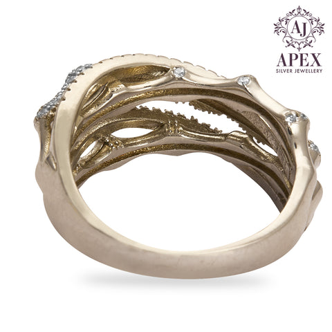 Silver Ladies Ring