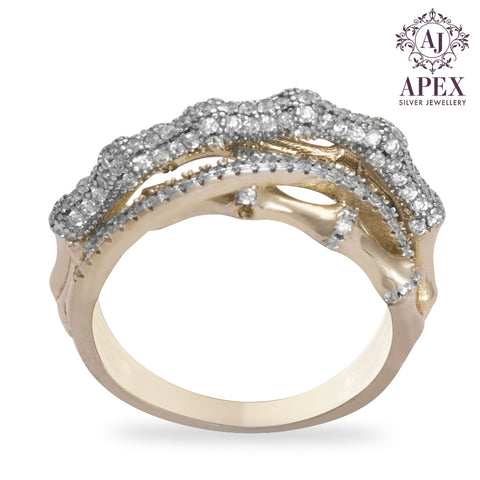Silver Ladies Ring