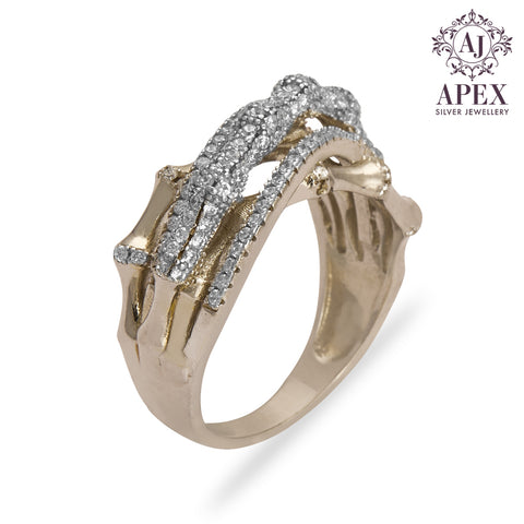 Silver Ladies Ring