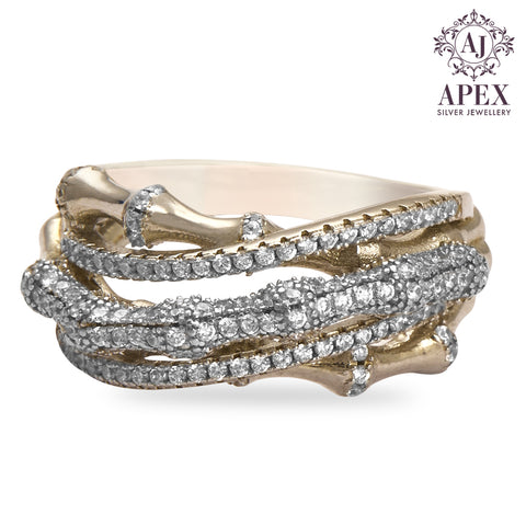 Silver Ladies Ring