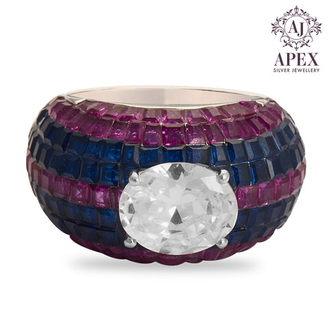 Silver Ladies Ring