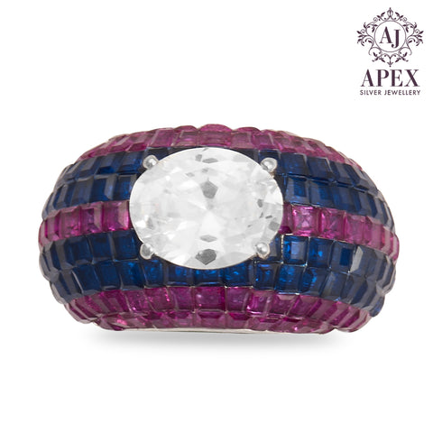 Silver Ladies Ring