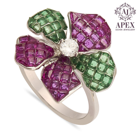 Silver Ladies Ring
