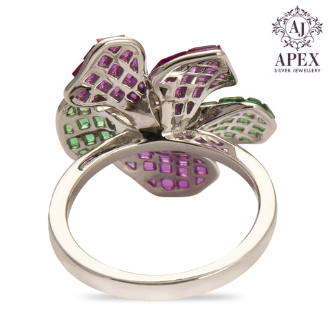 Silver Ladies Ring