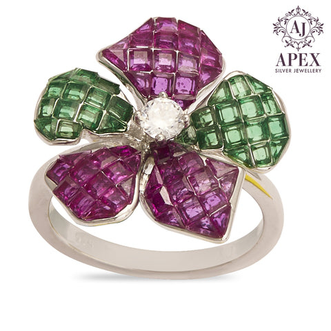 Silver Ladies Ring
