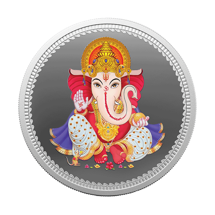 50gm Lord Ganesh Ji MMTC-Pamp