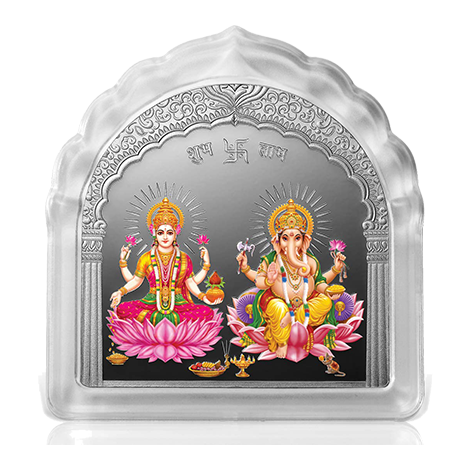 100gm Sukhsmridhi Laxmi Ganesh MMTC-Pamp